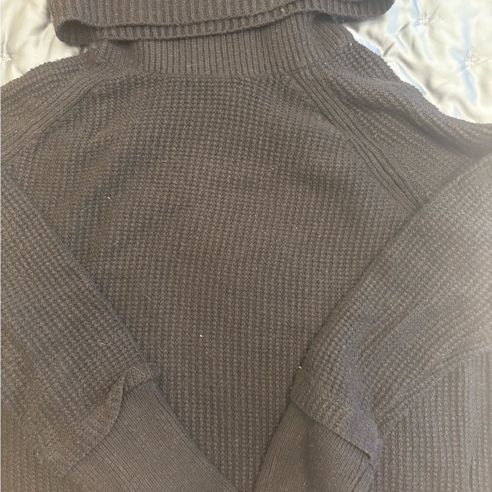 Cozy Black Knit Sweater - Picture 2 of 3